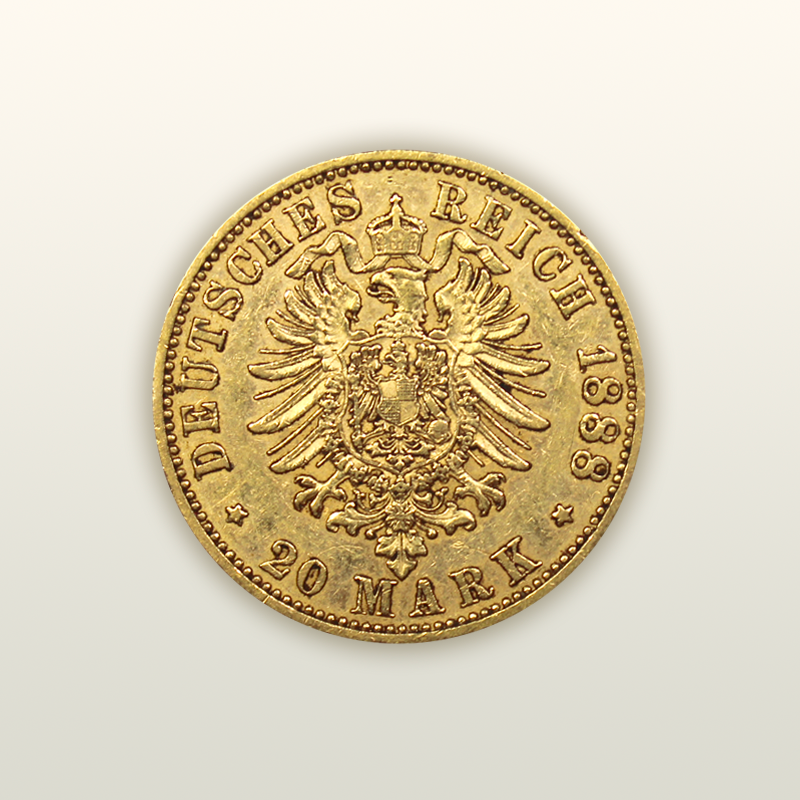 20 REICHSMARKS verso