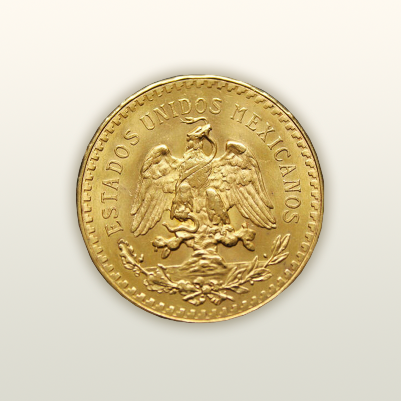 50 PESOS OR verso
