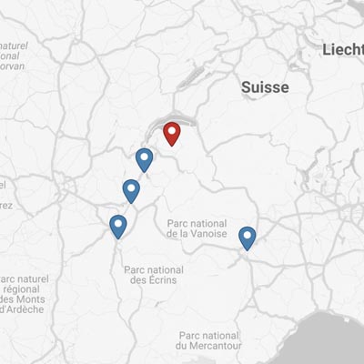 Toutes nos adresses