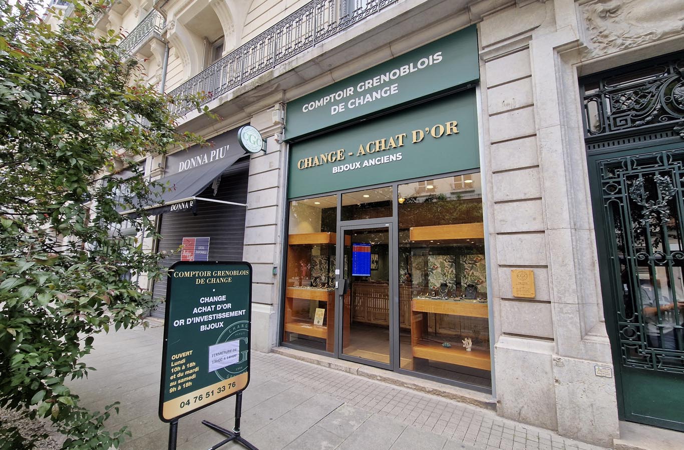 Contacter le Comptoir Grenoblois de Change